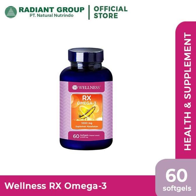 Lgsgkemas- Wellness Rx Omega-3 - 60 Softgels