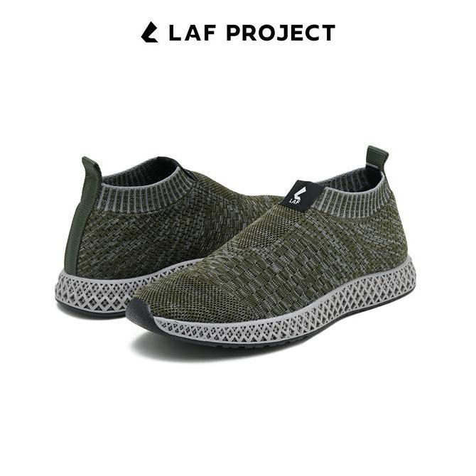 Kakikaki- Sepatu Slip On Pria Casual Sneakers Premium Original Max V1 Army Laf Project Flat Shoes