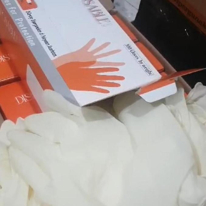 Istimewa- Sarung Tangan Latex Powder Free ( Suwarna / Stargloves / Dgloves )