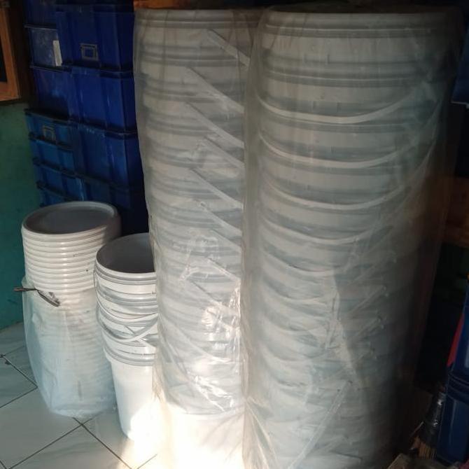 Istimewa- Pail Plastik 25 Kg Baru(Ember Cat 25Kg)