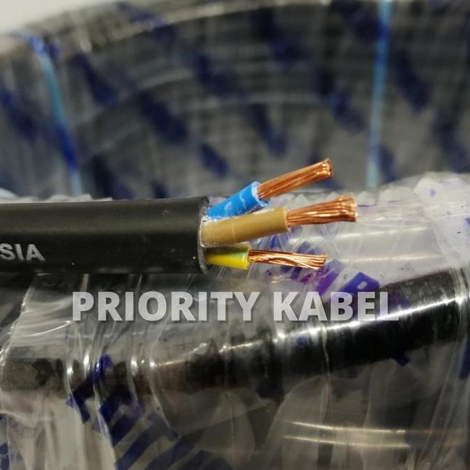 Fastrik- Kabel Listrik Serabut Lotusku Nymhy 3X1,5 3X1.5 50 Meter (50M) Lotus