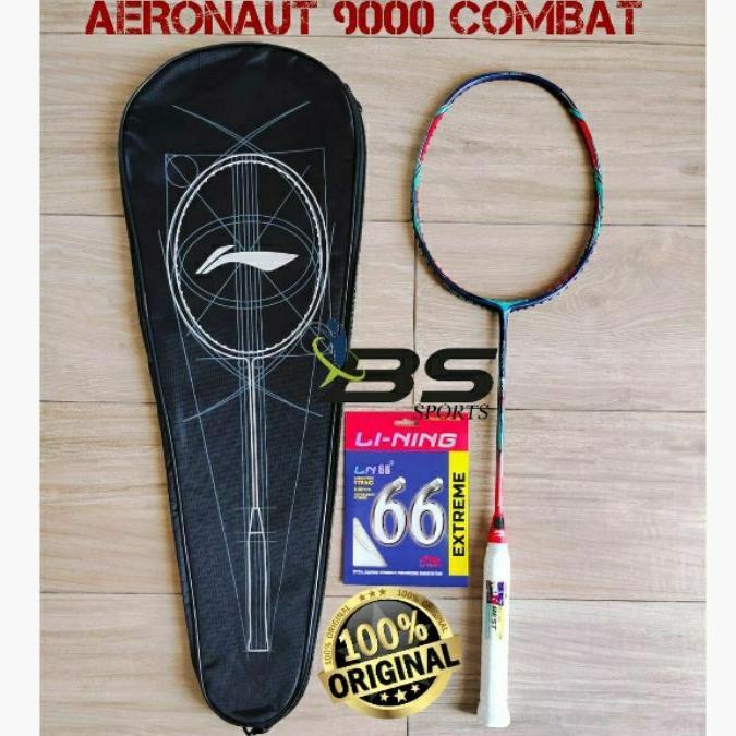 RAKET BADMINTON LINING AERONAUT 9000 C 9000C COMBAT ORIGINAL