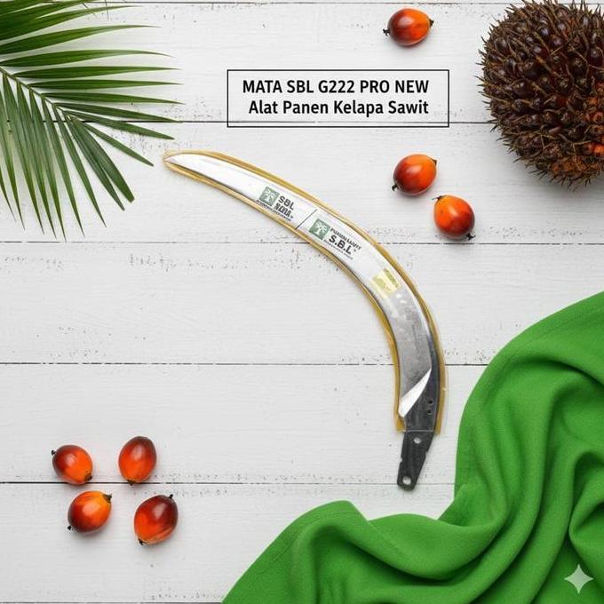 MATA/SABIT EGREK SBL G222 PRO NEW (hanya mata saja) alat perkebunan sawit original