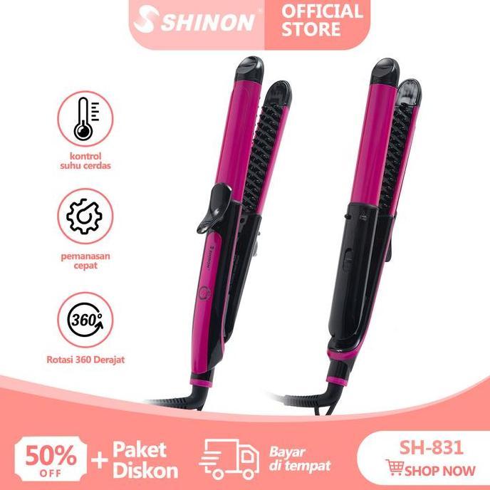 SHINON SH-831 Catokan Rambut Curly / Catokan Curly / Catokan Rambut Wanita / Pengkeriting Rambut / S