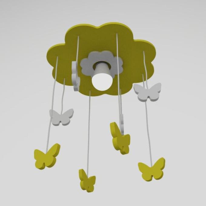 (Allthebest) Lampu plafon kamar anak