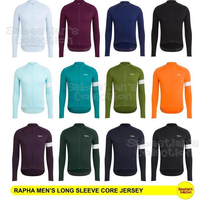 Rapha Men's Long Sleeve Core Jersey - Rapha Jersey Original