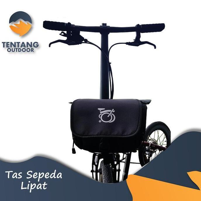 Tas Sepeda Lipat FRONT BLOCK Tas Seli Folding Bike Front Bag