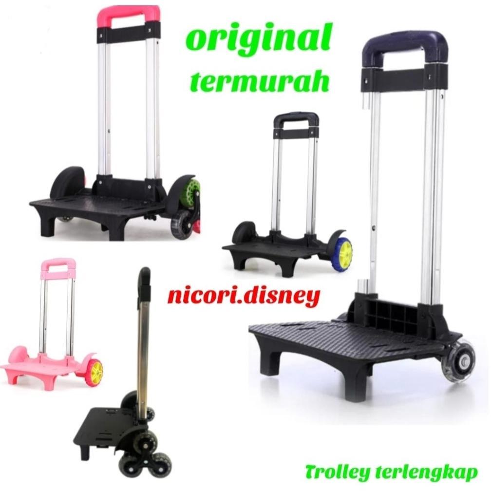 trolley tas sekolah anak original import