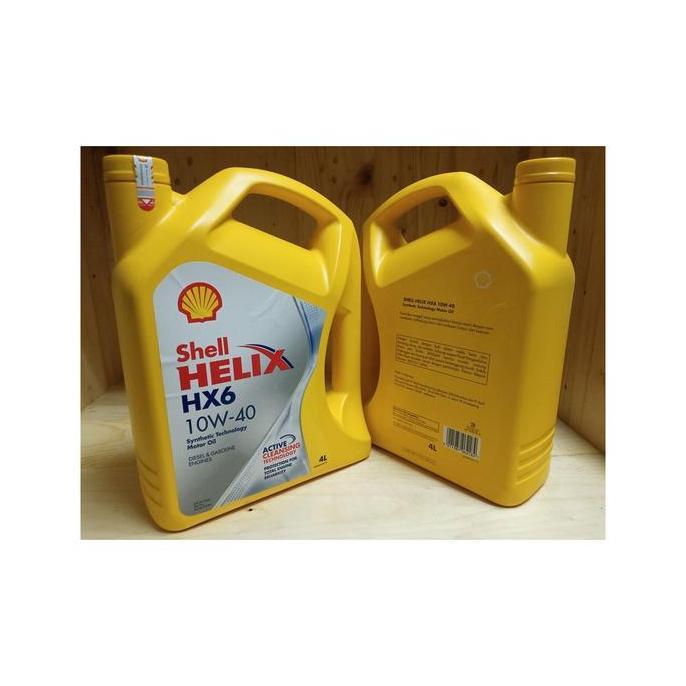 Thebest- OLI MOBIL SHELL HELIX HX6 10W-40 4 LITER