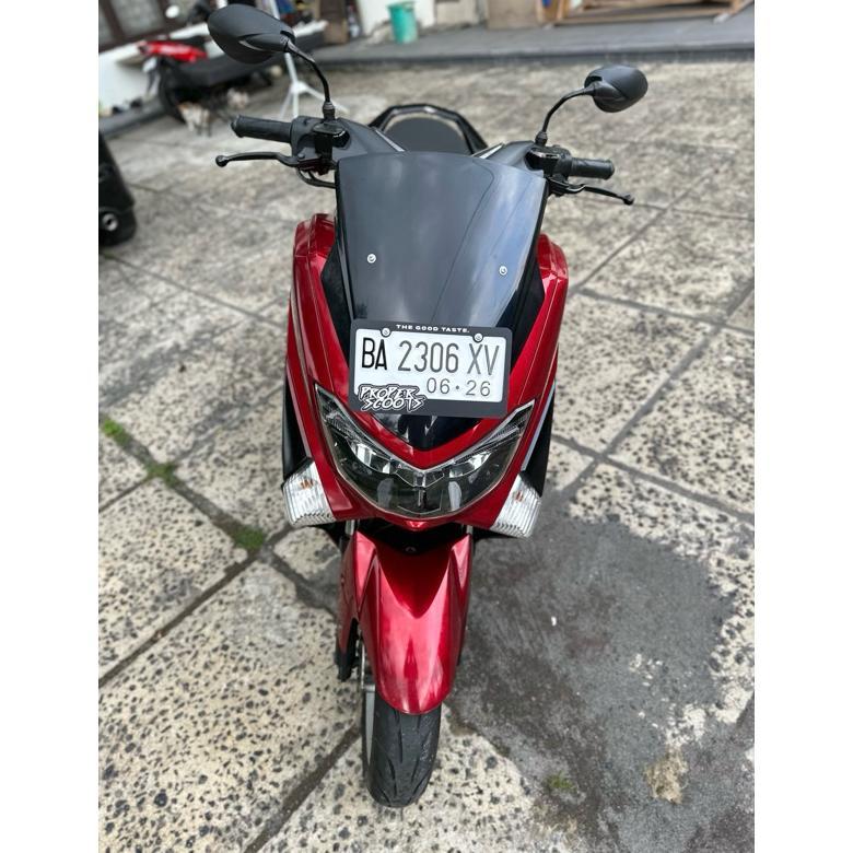 TERLARIS License plate frame + custom plat nomor / frame plat nomor motor