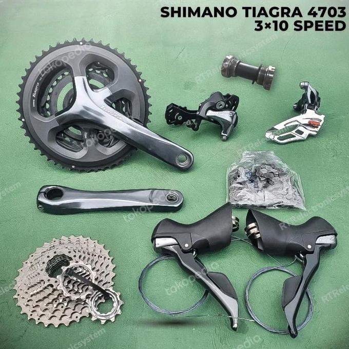 Grupset Tiagra 4703 3x10 Speed Dropbar Gravel Roadbike Touring