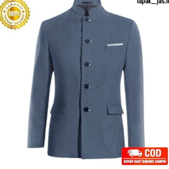ORIGINAL JASKO ABU JAS ABU JAS MANDARIN JAS BLAZER PRIA JAS PRIA DEWASA JAS MANDARIN MURAH JAS KOKO 