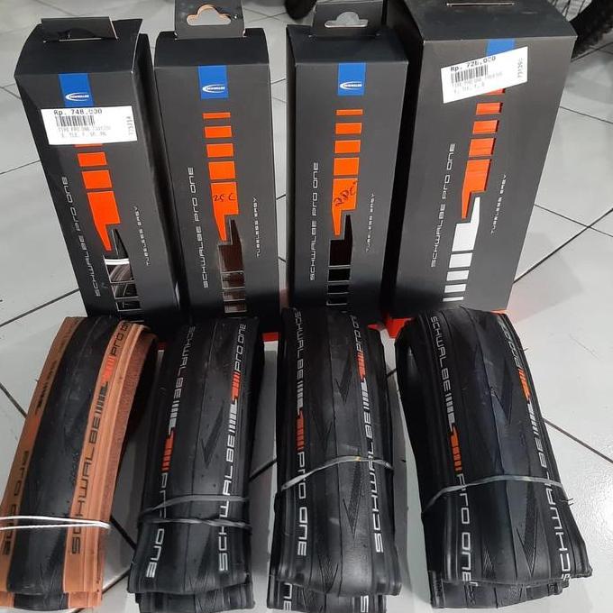 BAN LUAR SCHWALBE PRO ONE 700 x 25C / 700 x 28C / 700 x 30C KEVLAR TLE