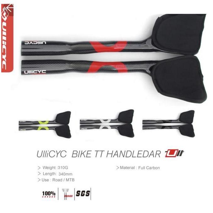 TT Bar Handlebar Carbon Ullicyc Arm Rest Bar Aero Roadbike Original