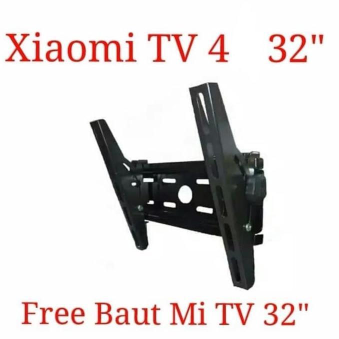Bracket Tv Led 32" Bonus Baut Xiaomi Mi Tv 4 32Inch
