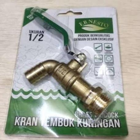 Bestone- Kran air 1/2" inch Kuningan Ernesto Kran air tembok Kran 1/2 inch
