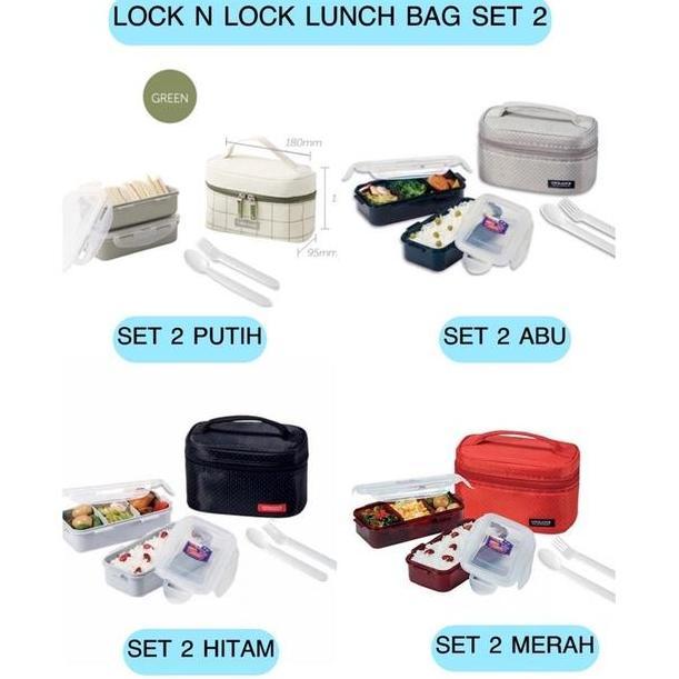 Bestone- Lock n Lock Lunch Bag Set