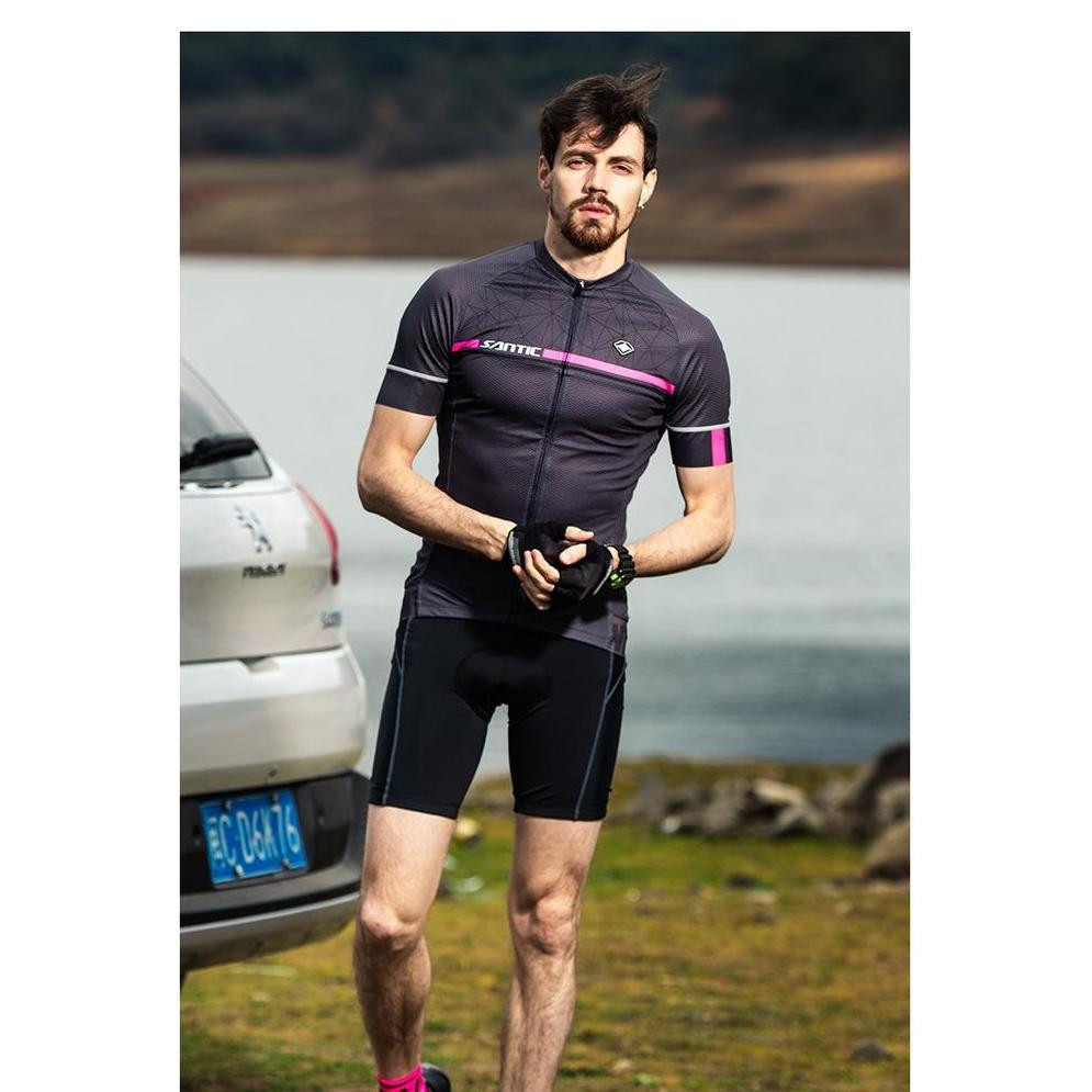 Jersey Sepeda Road Bike Pria Jersey Sepeda Santic Jersey Rb Original