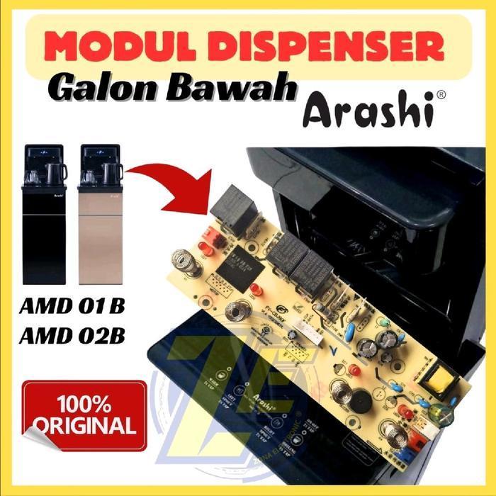 (Terbaru) Modul Pcb Dispenser Arashi Galon Bawah Original Bestseller