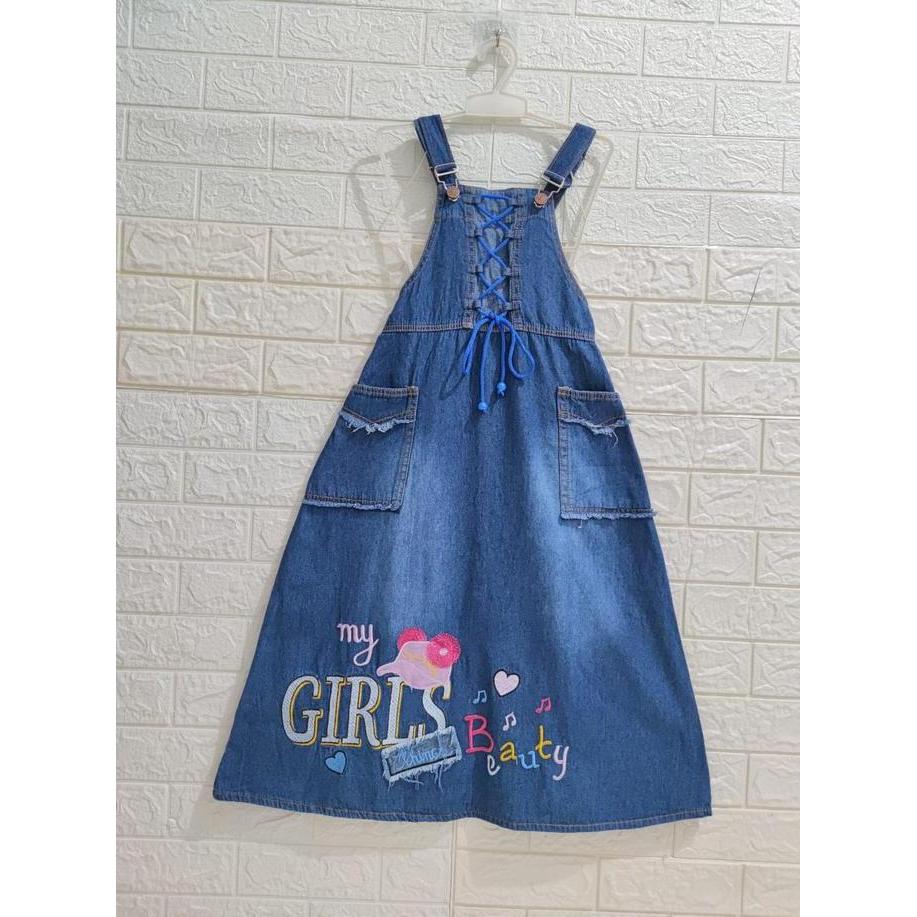 Promo rkpj/overall/wearpack/jumsuit anak/rok kodok panjang jeans anak perempuan berkualitas/jumsuit 