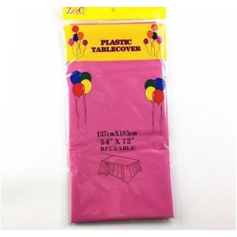 Diskont Taplak Meja Dekor Ultah Birthday Polos Table Cloth