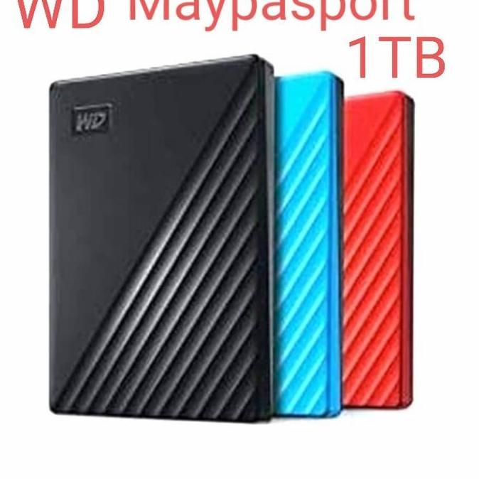 Hardisk External WD My PASPORT 1TB USB 3.0 ORIGINAL GARANSI RESMI 3 Ta