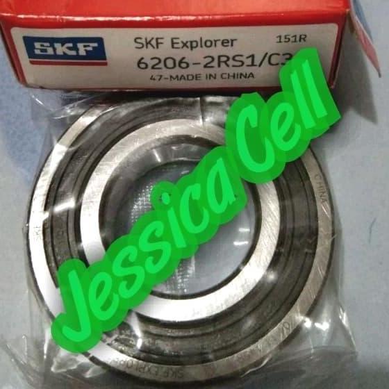BALL BEARING 6206 2RS C3 SKF / 6206-2RSH-C3 SKF