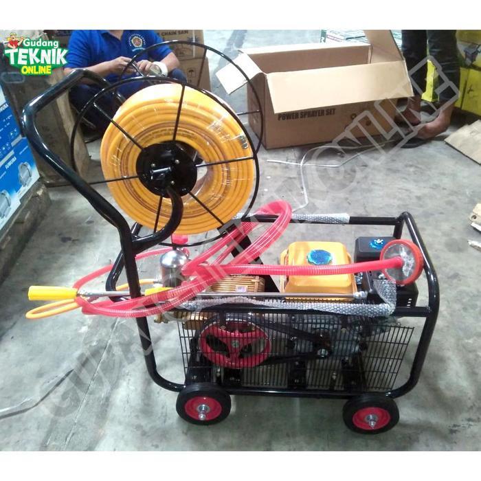 (Promo) Mesin Power Sprayer Jet Cleaner Matrix Set Selang Mps-22E Mps-30E Roda 4Tak Bensin / Mesin C