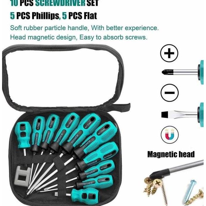 MOVIO Screwdiver - Obeng Set Magnet Obeng Set Reparasi Obeng Skrup