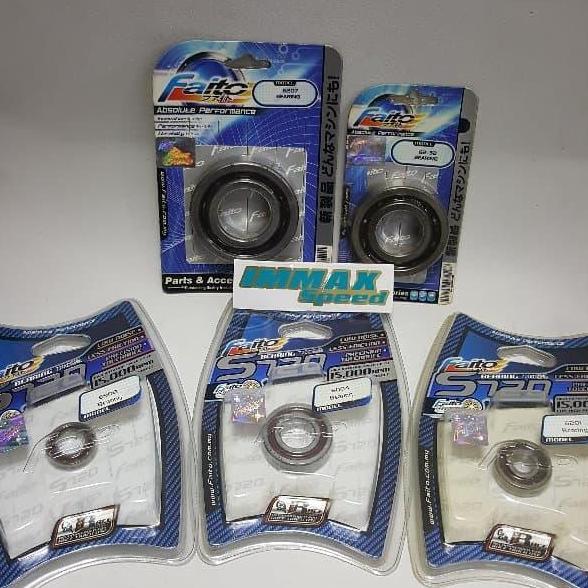 Bearing Hispeed 6201 6004 6902 6207 6232 Faito Lahar Laker LiteTech