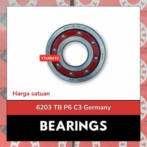 Bearing Laher Kruk As F1ZR Satria 2 Tak Hiu | 6203 TB P6 C3 Racing Roda Loncer