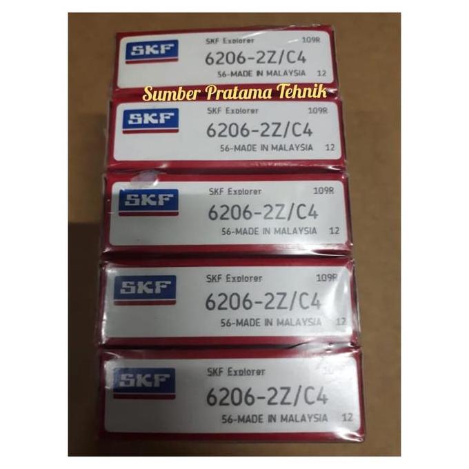 Ball Bearing 6206-2Z/C4 SKF