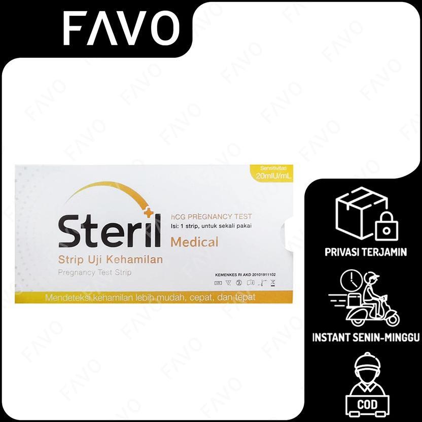 Test Pack Steril Strip Alat Tes Kehamilan - 1 Pcs Womart
