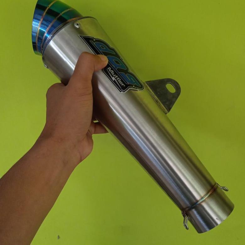 Gratong Kenalpot Dos Jiksaw Blue Ngker Bledek Dm50Mm