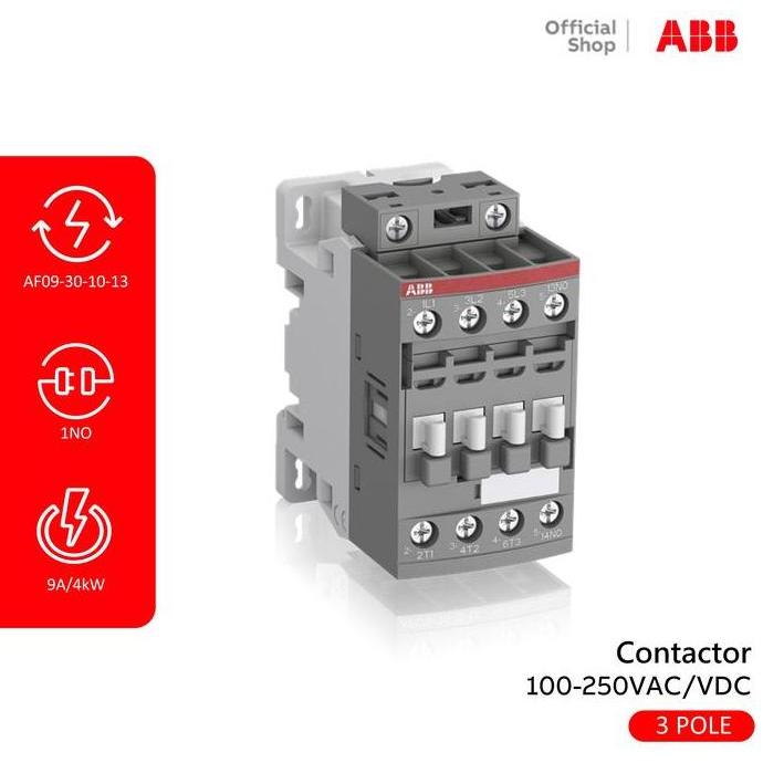 Sale Abb Contactor 4Kw Af09-30-10 100-250Vac/Vdc Kontaktor 1Sbl137001R1310