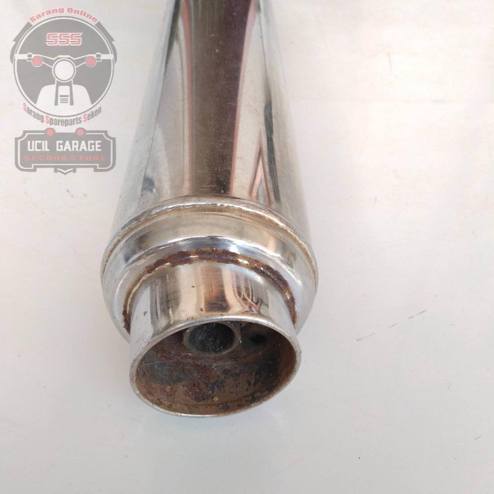 Unik Knalpot Standar Vega Lama Th 2000-2004 Original Bekas Knalpot Vega R Old Seken Original