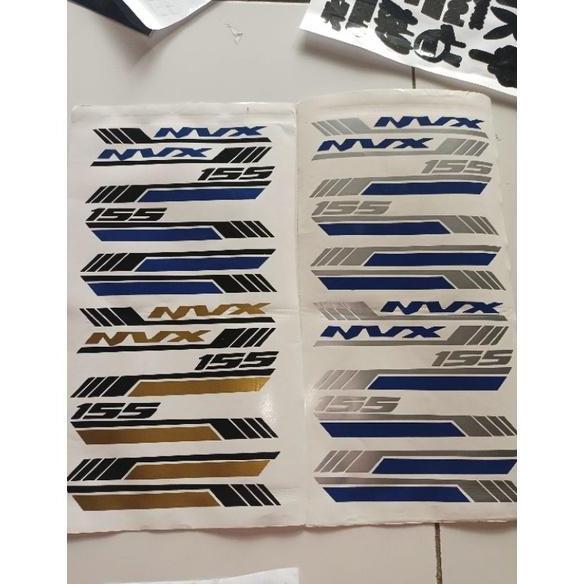 Thebest- V3 Cutting Striping Nmax New Design 2023 stiker nmax new simpel