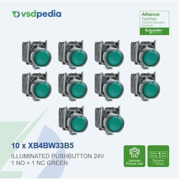 Sale Illuminated Pushbutton Xb4Bw33B5 X 10