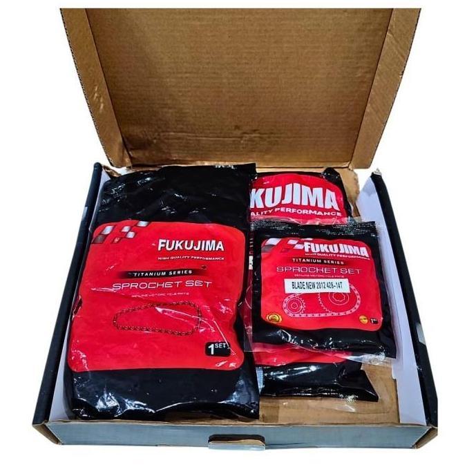 Gear Set Gir Set Chain Kit Gear Paket Fukujima Jupiter Mx Jupiter Mx Old Mx Lama Original