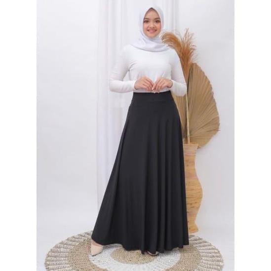Rok Payung Panjang Wanita Rok Lebar