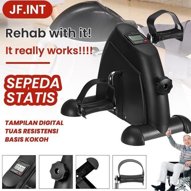 Sepeda Statis - Olahraga Gym Fitness / Sepeda Statis Terapi Portable Sepeda Statis Mini Bike Untuk