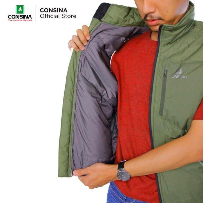 Consina Topical Vest Rompi Outdoor Hiking Travelling Parasut Casual Pria Motor