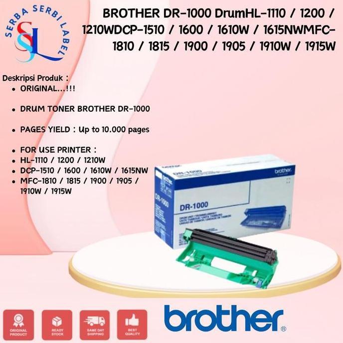 BROTHER Drum DR-1000 | DR1000 Original