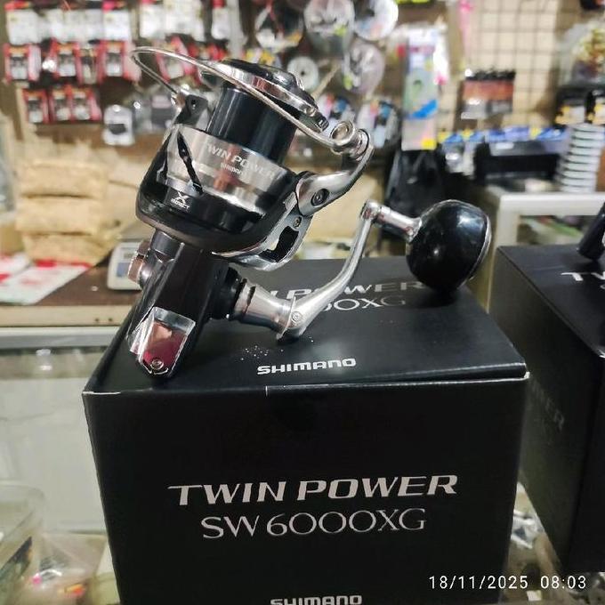 Reel Shimano TWIN POWER SW 2021 | 6000XG | 6000HG | Original | Spinning | Japan