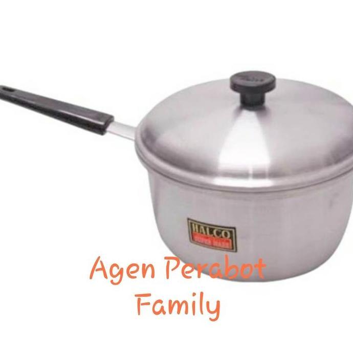 Terpopuler- Panci Masak Mie / Panci Gagang / Panci Susu Halco 16 Cm Alumunium Teba