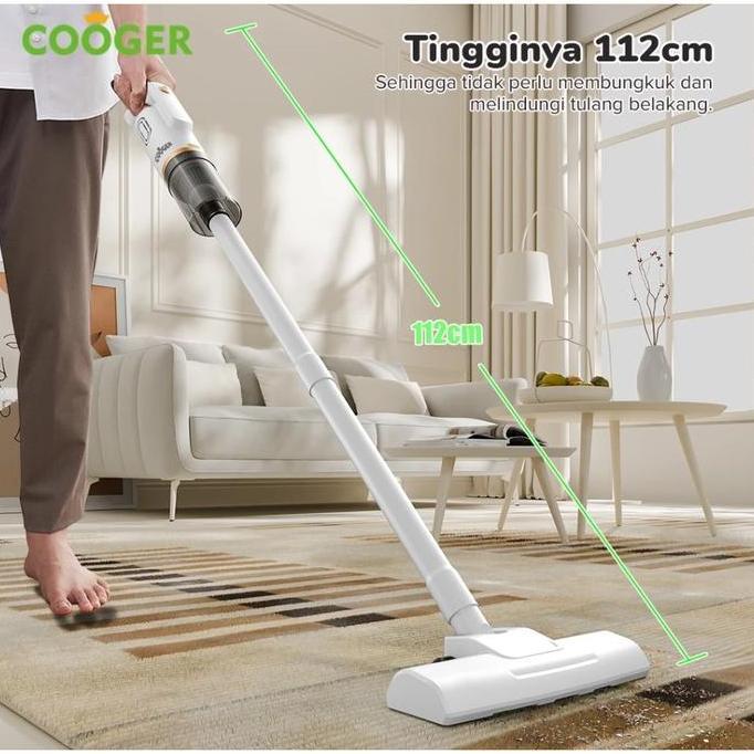 Kirimdankirim Cooger Vacuum Cleaner Mini Portable Wireless Penyedot Debu Serbaguna