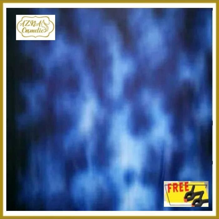 Kain background abstrak biru 3x6m Background backdrop foto studio