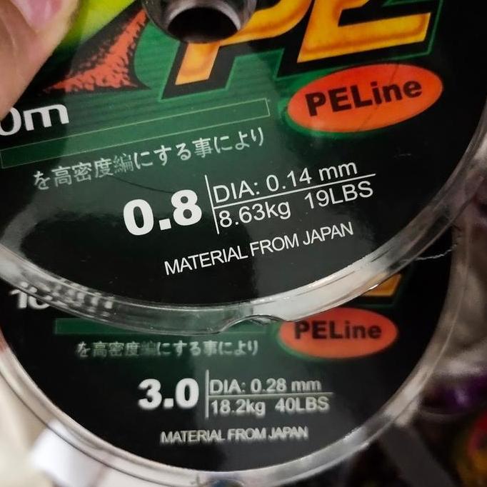 Fhistik- Senar Braid Pe Hugo Super Pe X4 100 Meter