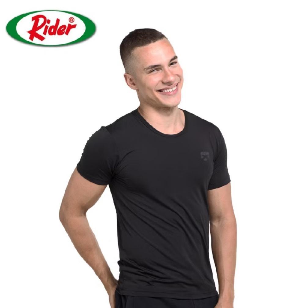 [Mutiarazone] Rider Xtracool QuickDry T-shirt 258/ Tanktop Round Neck Xtracool QuickDry Hitam 257