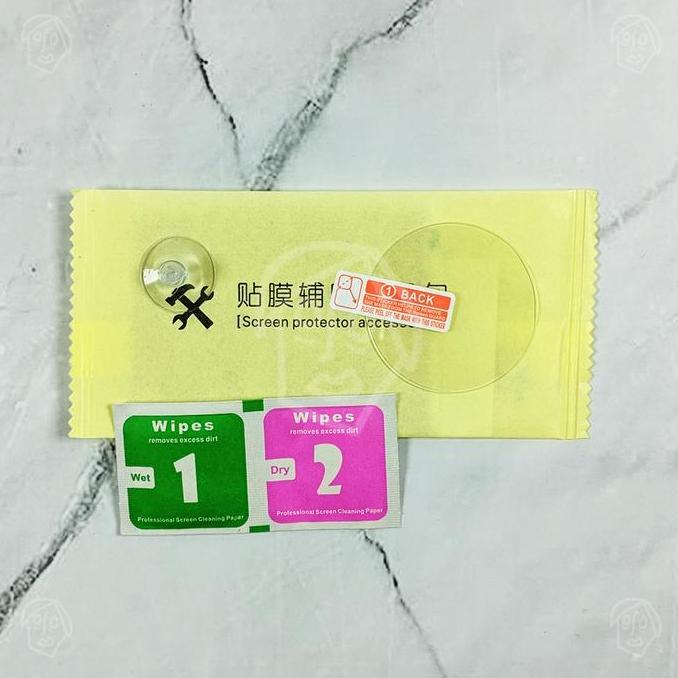TERBARU Universal Tempered Glass Bulat Jam Tangan Smartwatch 23-46mm Protector